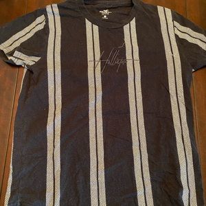 Hollister XS t-shirt, Navy striped